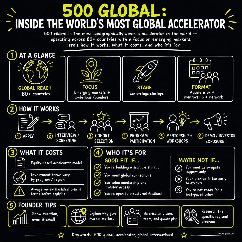Illustration for 500 Global: Inside the World's Most Global Accelerator