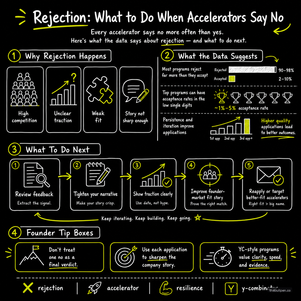 Illustration for Rejection: What to Do When Accelerators Say No