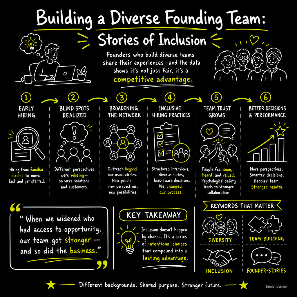 Illustration for Building a Diverse Founding Team: Stories of Inclusion