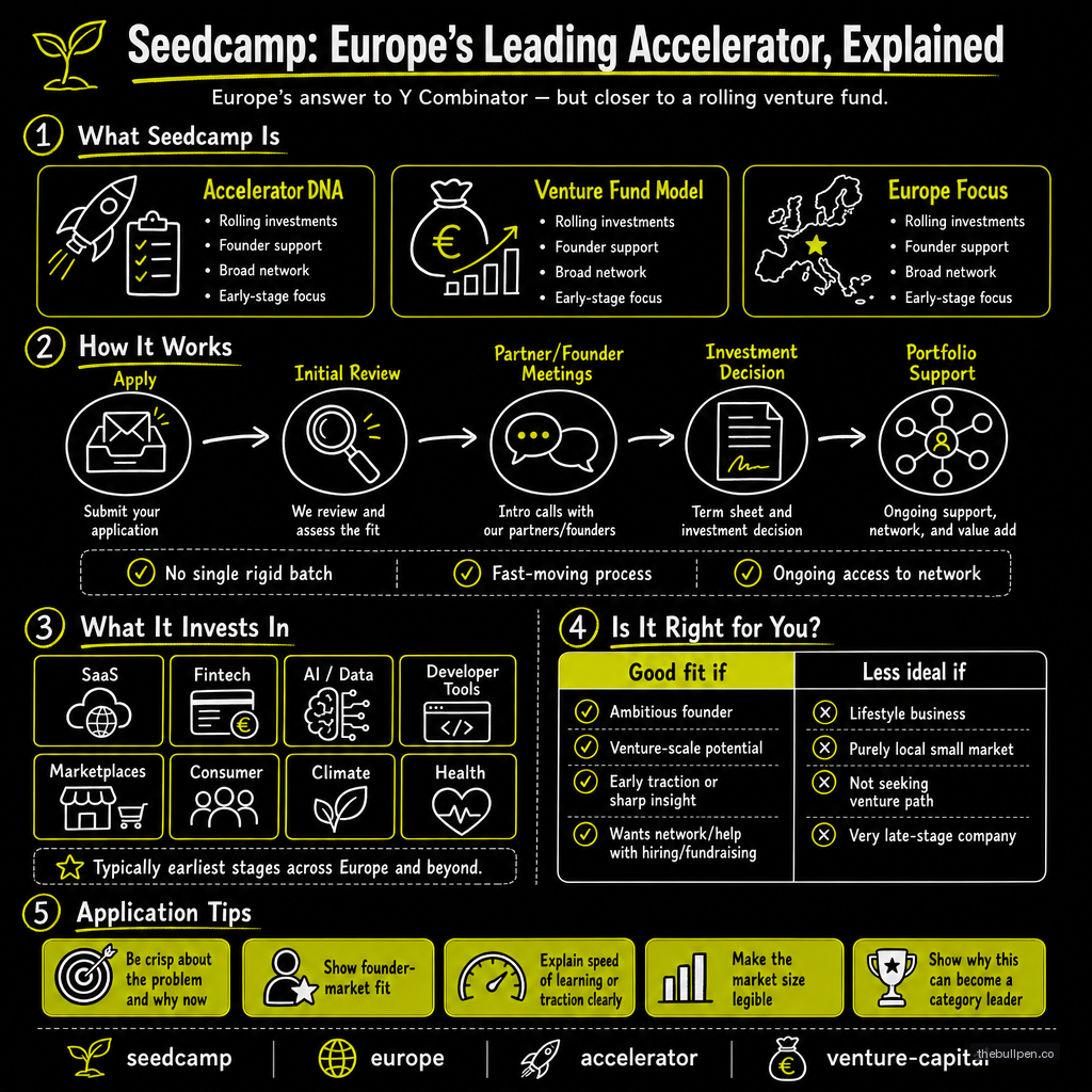 Illustration for Seedcamp: Europe's Leading Accelerator, Explained