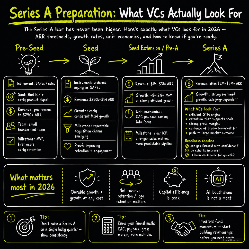 Illustration for Series A Preparation: What VCs Actually Look For