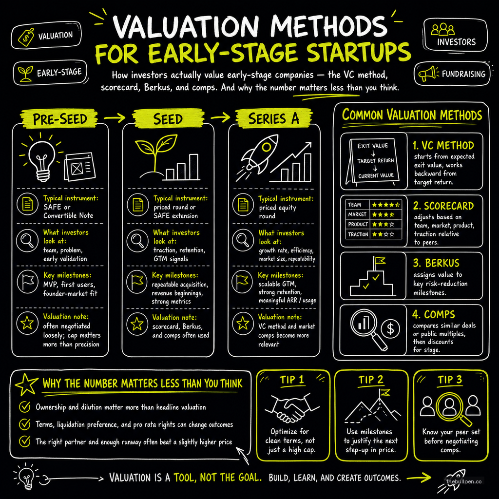 Illustration for Valuation Methods for Early-Stage Startups